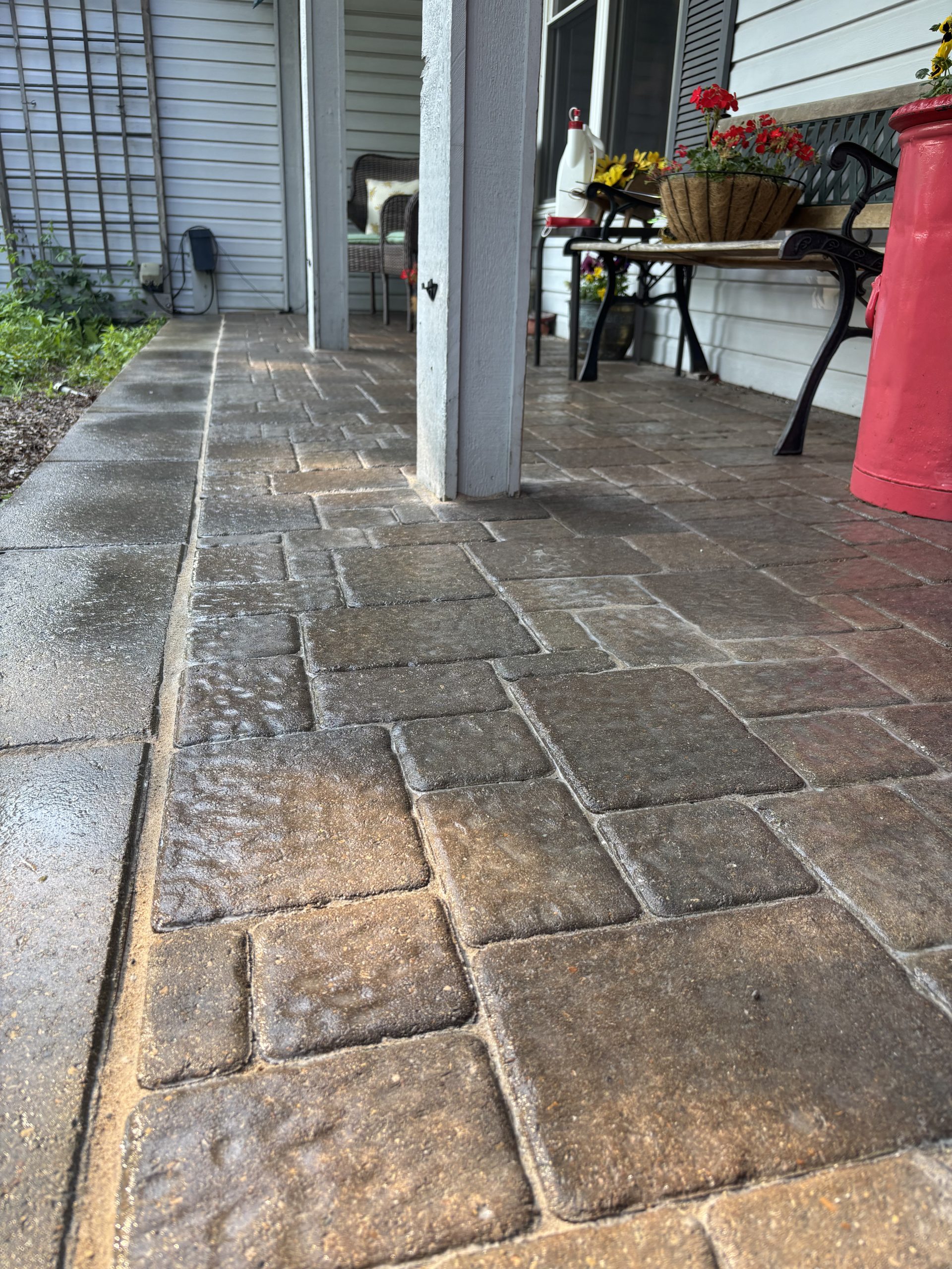 pavers after